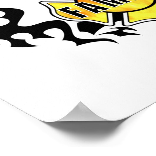 Poster Famille des pompiers (Coin)