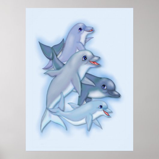 Poster Famille Dolphin (Devant)