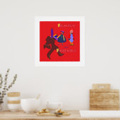 Poster Famille et Amis (Cuisine)
