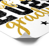 Poster Famille Fière D'Un Cl De 2025 Diplômé Pour Graduat (Coin)