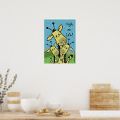 Poster Famille Giraffe (Cuisine)