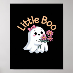 Poster Famille Halloween Boo Cute