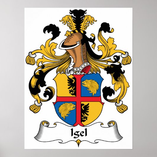 Poster Famille Igel Crest (Devant)