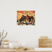 Poster - Famille Mustang (Cuisine)