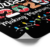 Poster Famille Noël 2025 Matching tenue Xmas Squad S (Coin)