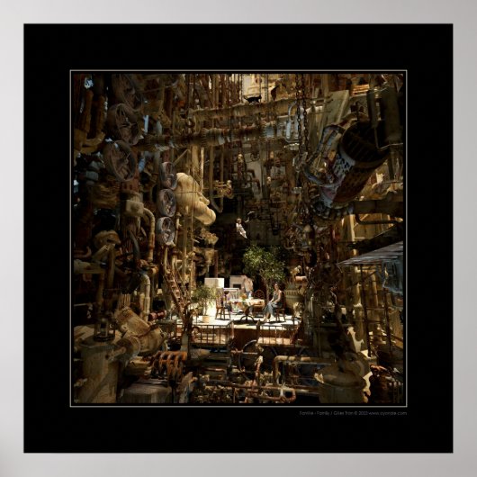 Poster Famille (nuit) / Famille (nuit) (Devant)