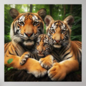 Poster Famille Tiger (Devant)