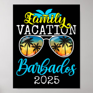Poster Famille Vacay Squad Groupe Voyage Famille Vacances