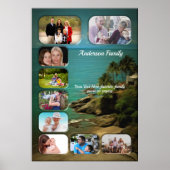 Poster Family Beach Dream 0026 Art Imprimer (Devant)