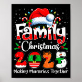 Poster Family Christmas 2025 Matching Family Christmas Xm (Devant)