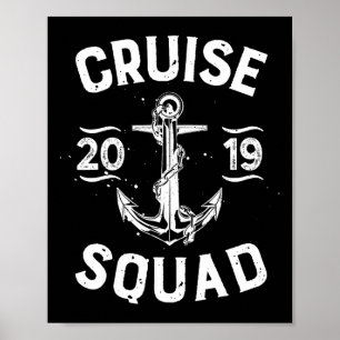 Poster Family Cruise Squad 2019 T Shirt Vacation Vintage