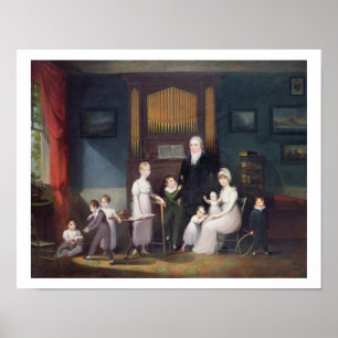Poster Family Group in interior, c.1800