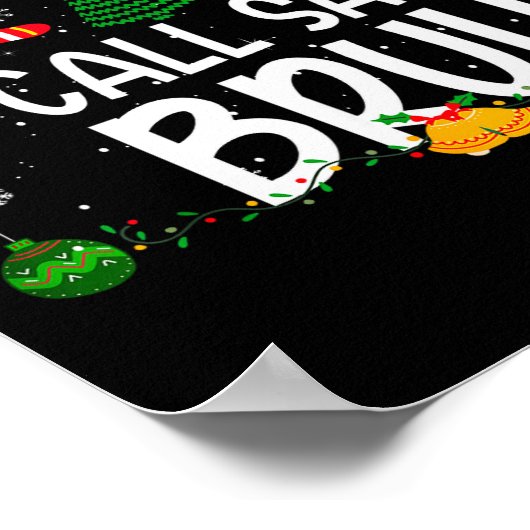 Poster Family Matching Xmas Most Likely To Call Santa Bru (Coin)