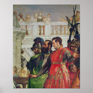 Poster Family of Darius before Alexander the Great