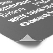 Poster Family rules wall hanging (Coin)