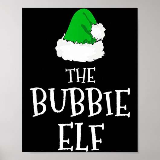 Poster Family The Bubbie Elf Christmas Matching Pajama Fu (Devant)