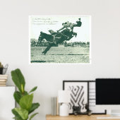 Poster Famous Bucking Bronc Cinq Minutes (Bureau à domicile)