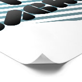 Poster fan de Bachata (Coin)