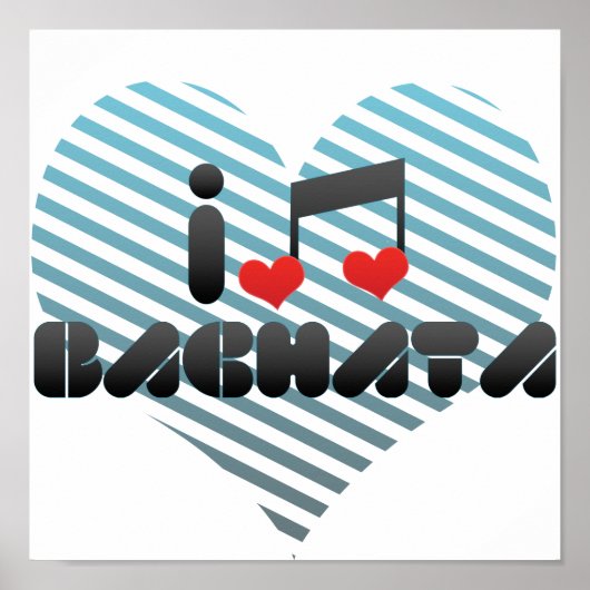 Poster fan de Bachata (Devant)