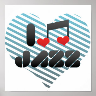 Poster Fan de jazz
