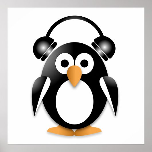 Poster fan de musique Penguin (Devant)