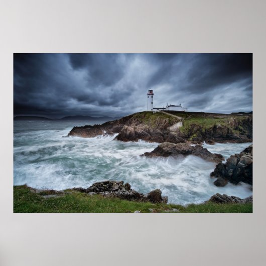 Poster Fanad Head Lighthouse, Letterkenny, Irlande (Devant)