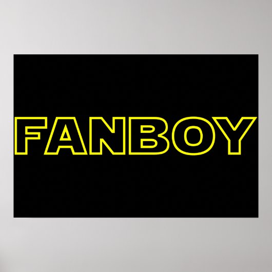 POSTER FANBOY (Devant)