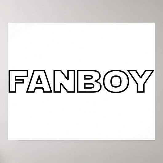 POSTER FANBOY (Devant)