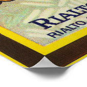 Poster Fancia Marque Citrus Crate Étiquette (Coin)