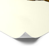 Poster Fancy a Cake Funky Chocolate Eclair Quirky Art (Coin)