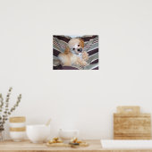 Poster Fancy Apricot Poodle Puppy.. parler (Cuisine)