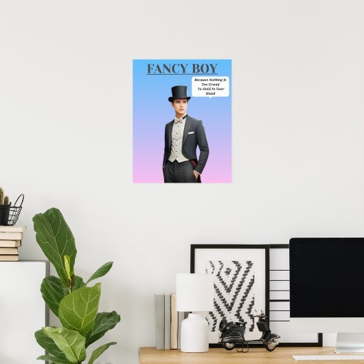 POSTER FANCY BOY (Bureau à domicile)