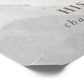 Poster Fancy Classic Rose Paeonie fleurs Menu Bar de mari (Coin)