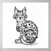 Poster Fancy Feline (Devant)