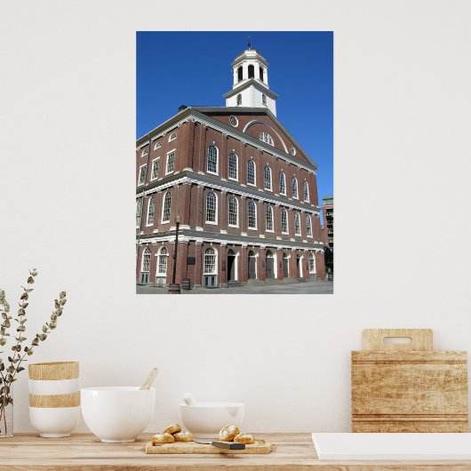 Poster Faneuil Hall (Cuisine)