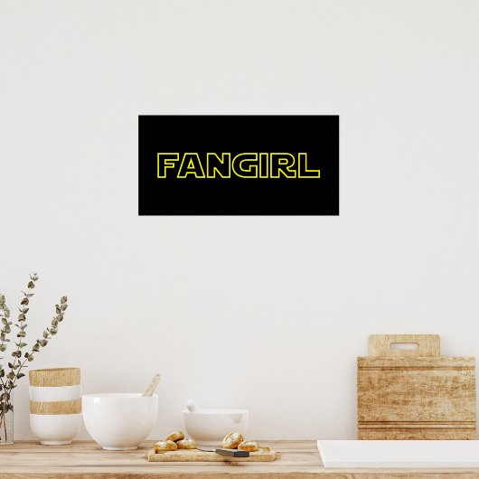 POSTER FANGIRL (Cuisine)