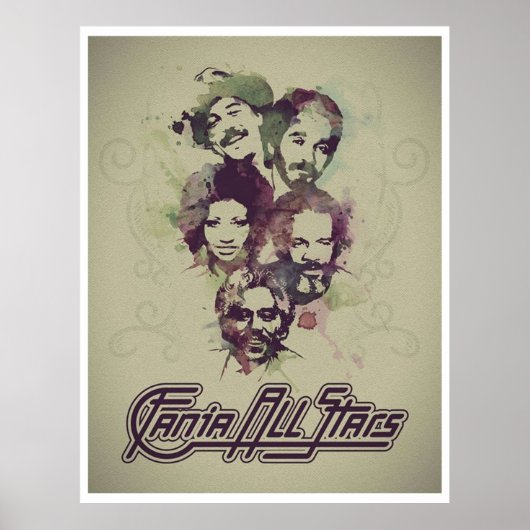 Poster Fania All Stars Premium HQ (Devant)