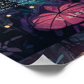 Poster Fantaisie de fleurs en spray Art 6 - Plan de table (Coin)