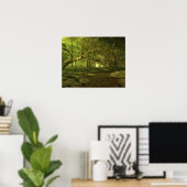 Poster Fantaisie forestière (Bureau à domicile)