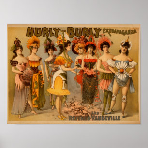 Poster Fantaisie turbulente et vaudeville de raffinage