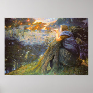 Poster Fantaisies du crépuscule 1911 ERH