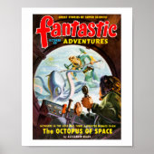 Poster Fantastic Adventures (Oct, 1949) (Devant)