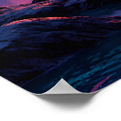 Poster Fantastic Planet Rising over Mountains and Water  (Coin)