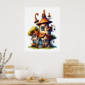 Poster Fantastic Tale Cottage House (Cuisine)