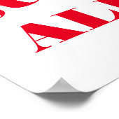 Poster Fantastic USA Superhero Boy Birthday Tremendante (Coin)