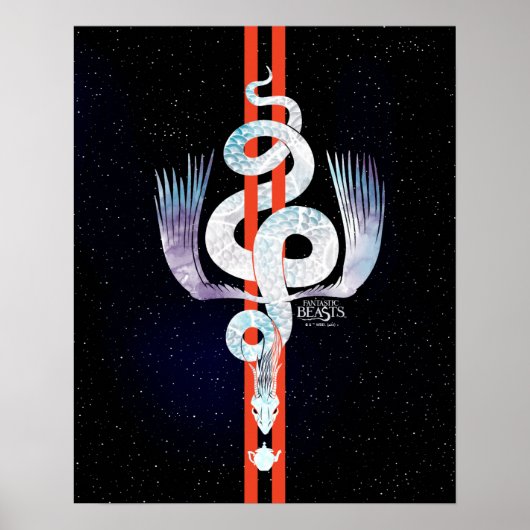 Poster Fantastique bêtes Occamy (Devant)