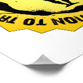 Poster Fantastique joint de musculation (Coin)