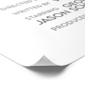 Poster Fantastique M. Fox Minimaliste (Coin)