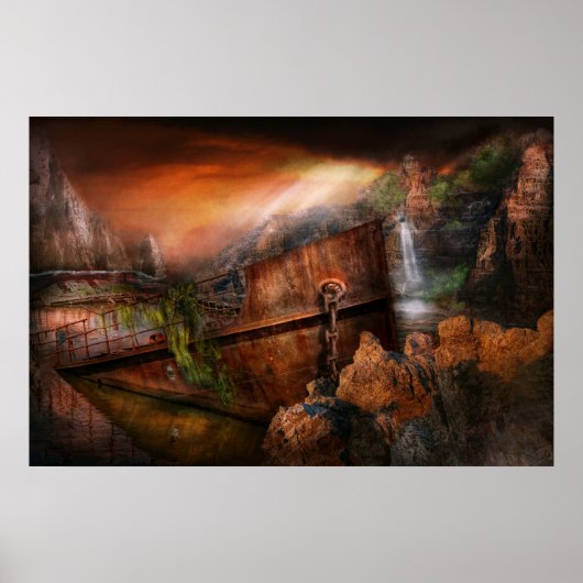 Poster Fantastique - Naufragé (Devant)
