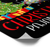 Poster Fantastique Noël Père Noël Lumières C'Est Mon Noël (Coin)